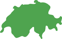 WÄLDER | Gesamtschweiz, verfügbare Daten: Klimaeignung für Fichte und Buche, Borkenkäfer small map of switzerland