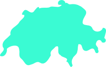 INDIZES | Gesamtschweiz, verfügbare Daten: Sommertage, Tropennächte, Frost-/Eistage, Länge der Vegetationsperiode, Heizgradtage/Kühlgradtage small map of switzerland